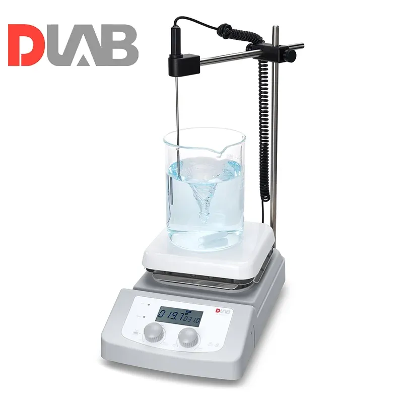 DLAB MS-H380-Pro SET2 Isıtıcılı Manyetik Karıştırıcı 200... 1.500 rpm / RT+5... 380 ℃ / 5 L